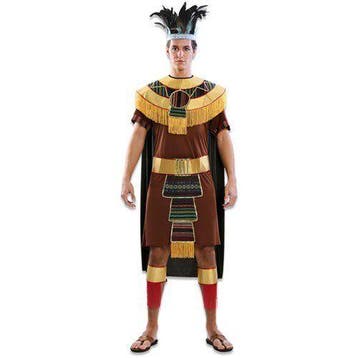 Indianen kostuum aztec, Verzenden, Nieuw, Feestartikel