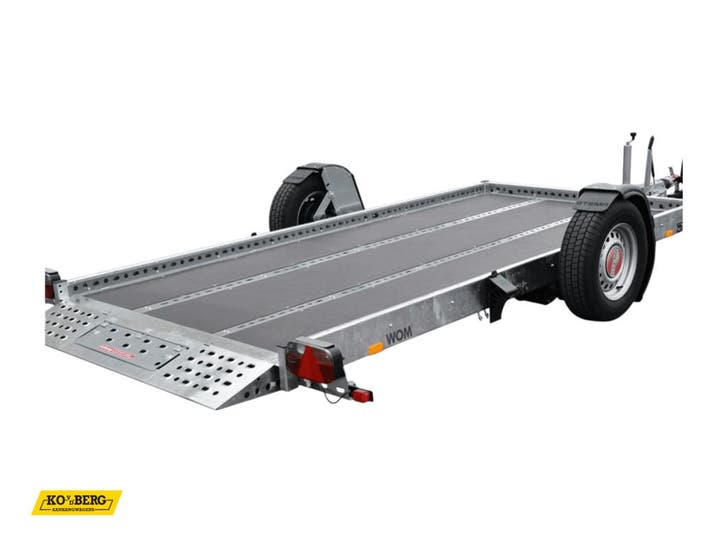 Stema WOM 1500 afzinkbare motortrailer - 1500 kg, Auto diversen, Aanhangers en Bagagewagens, Ophalen of Verzenden