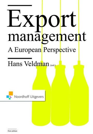 Export Management: A European Perspective - Hans Veldman, Boeken, Verzenden, Zo goed als nieuw, Hans Veldman