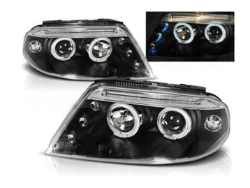 Angel Eyes koplampen Black geschikt voor VW Passat 3BG, Verzenden, Nieuw, Volkswagen