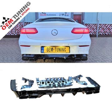 Diffuser voor Mercedes-Benz E-Class Coupe /Cabrio C238 |, Mercedes-Benz, Nieuw, Ophalen of Verzenden, Achter