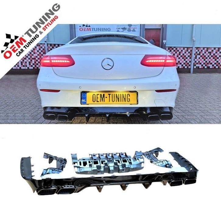 Diffuser voor Mercedes-Benz E-Class Coupe /Cabrio C238 |, Auto-onderdelen, Carrosserie en Plaatwerk, Achter, Bumper, Mercedes-Benz