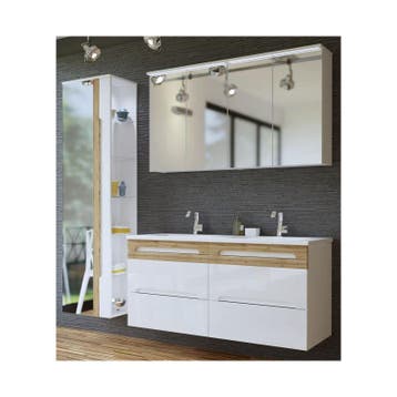 Badkamermeubel Gabri 120CM (Badkamermeubels), Huis en Inrichting, Badkamer | Badkamermeubels, Ophalen of Verzenden, Nieuw