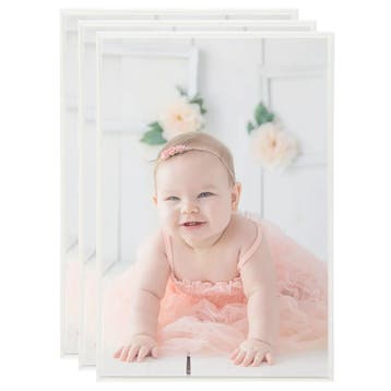 vidaXL Fotolijsten 3 st voor tafel 21x29,7cm MDF, Verzenden, Nieuw