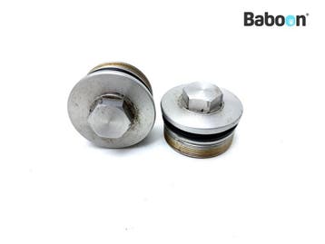 Voorvork Dop Honda CB 600 F Hornet 2003-2004 (CB600F PC36), Verzenden, Gebruikt