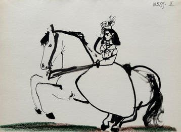 Pablo Picasso (1881-1973) - Amazon / Toros y toreros - First
