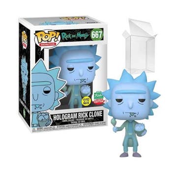 POP  Rick & Morty - Hologram Rick Clone (Glow-in-the-Dark), Verzenden, Nieuw