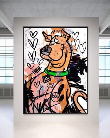 LACRISS (1990) - Scooby-Doo - Original Paint 100% - XL, Antiek en Kunst