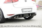 Rieger diffuser | VW Golf 7 3drs, 5drs, GTI, GTE, GTD tot fa, Auto-onderdelen, Verzenden, Nieuw, Volkswagen