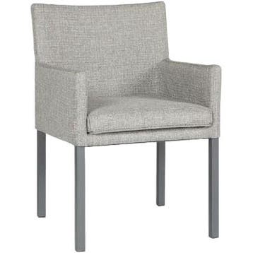 Suns Antas dining stoel MRG soft grey mixed weave -, Nieuw