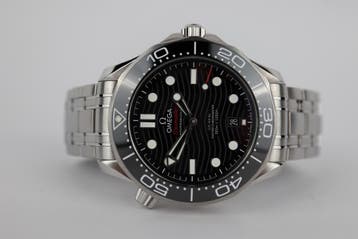 Horloge Omega Seamaster Diver 300M 11/2024 Full set, Staal, Staal, Polshorloge, Ophalen of Verzenden