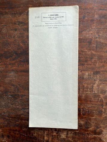 Stafkaart Bourtange, Boeken, Gelezen, Verzenden, Landkaart, 1800 tot 2000