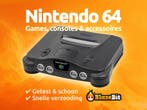 Nintendo 64 (N64) – Geteste en schone games en consoles, 3 spelers of meer, Nieuw, Vanaf 3 jaar