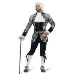 Zilver Zwarte Barok Kostuum Premium, Ophalen of Verzenden, Nieuw