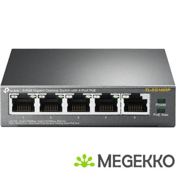 TP-Link 5-Port TL-SG1005P, Verzenden, Nieuw
