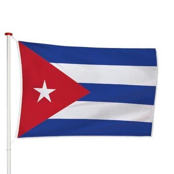 Cubaanse Vlag 40x60cm, Verzenden, Nieuw