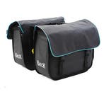 Beck Dubbele Fietstas Organic Blauwe bies, Verzenden, Nieuw