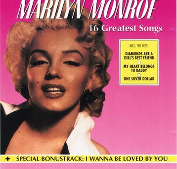 cd - Marilyn Monroe - 16 Greatest Songs, Verzenden, Zo goed als nieuw
