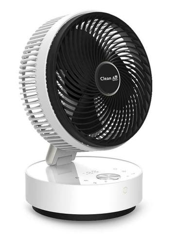 Clean Air Optima® CA-404W - Design Circulator Ventilator, Ophalen of Verzenden, Ventilator met afstandsbediening, Nieuw, Vloerventilator