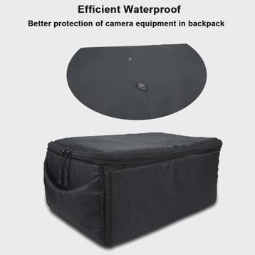 Waterdichte Camera Insert Tas - Beschermende Padded Voering, Verzenden, Nieuw