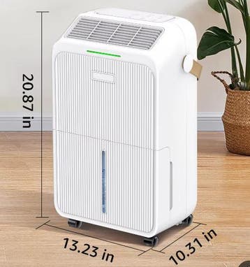 Luchtontvochtiger 16L LED display met slang energiezuinig, Verzenden, Nieuw