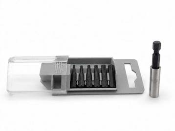 Bitset Torx 7-delig Bohrcraft met bithouder, Verzenden, Nieuw