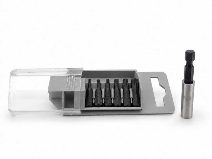 Bitset Torx 7-delig Bohrcraft met bithouder, Auto diversen, Autogereedschap, Verzenden