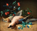 Hollandse School (XVIII-XIX) - Jachtstilleven met Vlaamse