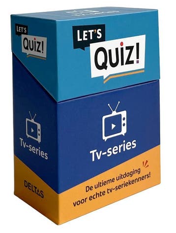 LetS Quiz! - Tv-Series | JENS DE WIT | Nieuw, Boeken, Ophalen of Verzenden, Nieuw, JENS DE WIT