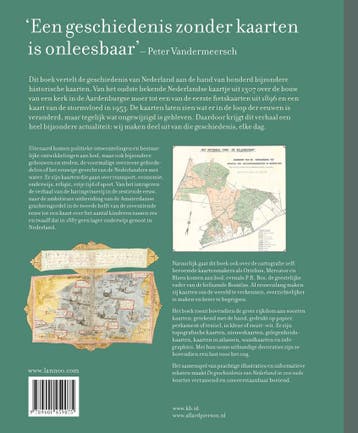 De geschiedenis van Nederland in 100 oude kaarten, Verzenden, Zo goed als nieuw, Marieke Van Delft