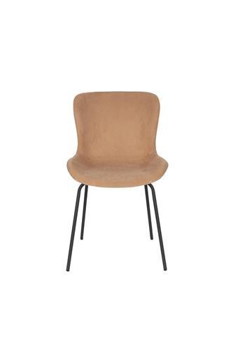 Eetkamerstoel - Adele - Roze - Rib - House of Rebels, Huis en Inrichting, Stoelen, Verzenden, Nieuw