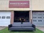 Bankstel Molinari Aspen design 4 zit bank zwart   leer, Huis en Inrichting, Banken | Bankstellen, Design, Rechte bank, Vierpersoons of meer
