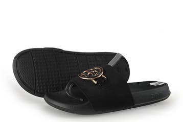Esprit Slippers in maat 36 Zwart, Slippers, Verzenden, Zwart, Gedragen