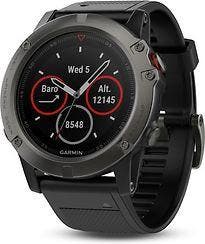 Garmin Fenix 5X 51 mm Saphir Edition grijs met, Verzenden, Gebruikt