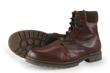 Salamander Veterboots in maat 43 Bruin, Bruin, Verzenden, Boots, Zo goed als nieuw