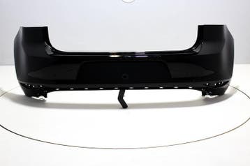 Achterbumper Volkswagen Golf 7 BRILJANTSCHWARZ (L041), Volkswagen, Nieuw, Ophalen of Verzenden, Achter