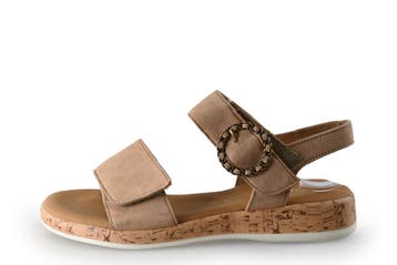 Gabor Sandalen in maat 38½ Beige, Verzenden, Beige, Gabor, Sandalen of Muiltjes