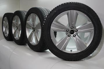 Audi Q7 4M 20 inch velgen Bridgestone Winterbanden Nieuw Ori, Gebruikt, Velg(en), 20 inch, Winterbanden