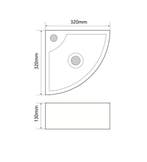 SALE - Horska 32 - Glans wit - Toiletfontein hoek -, Ophalen of Verzenden, Nieuw