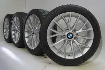 BMW 1 2 serie F20 F21 F22 F23 380 17 inch velgen Bridgestone, Auto-onderdelen, Gebruikt, Velg(en), 17 inch, Winterbanden