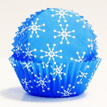 Cupcake Vormpjes PME MINI Sneeuwvlokken 100 stuks, Verzenden, Nieuw