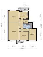 Te Huur 4 Kamer Appartement Hogeschoorweg In Venlo, Direct bij eigenaar, Limburg, Appartement, Venlo