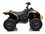 CAN-AM Maverick Geel, Quad, 12V10ah, 4WD, leder, RC. NIEUW!!, Ophalen of Verzenden, Nieuw