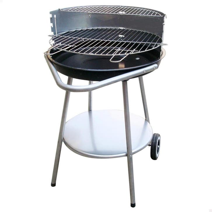 Aktive BBQ Rond | Tweedekansje - Laatste Stuk!, Tuin en Terras, Houtskoolbarbecues, Met accessoires, Nieuw, Ophalen of Verzenden