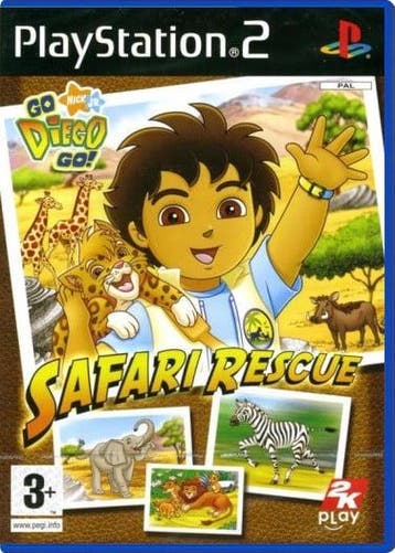 Go, Diego, Go! Safari Rescue [PS2], Ophalen of Verzenden, Nieuw