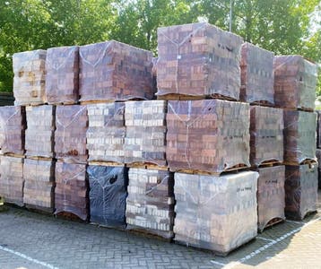 Restpartijen metselstenen (pallets) - Laagste prijsgarantie!, Verzenden, Nieuw, Bakstenen