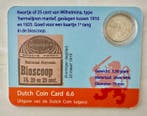 Nederland. Wilhelmina. Coin Card 25 cents 1917 in Dutch Coin, Postzegels en Munten, Munten | Nederland