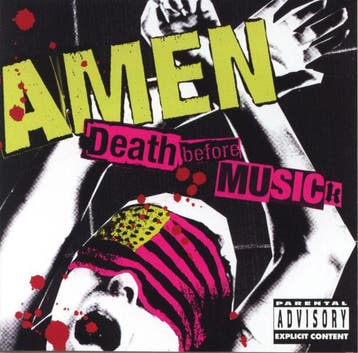 cd - Amen - Death Before Musick, Verzenden, Zo goed als nieuw