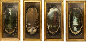 Théodore Levigne (1848-1912), Toegeschreven aan - Seasons
