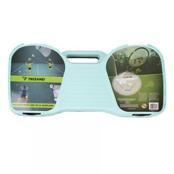 Trizand Badminton set in koffer – compleet met rackets, n., Ophalen of Verzenden, Nieuw